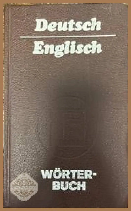 Deutsch-Englisch Wörterbuch - Книги