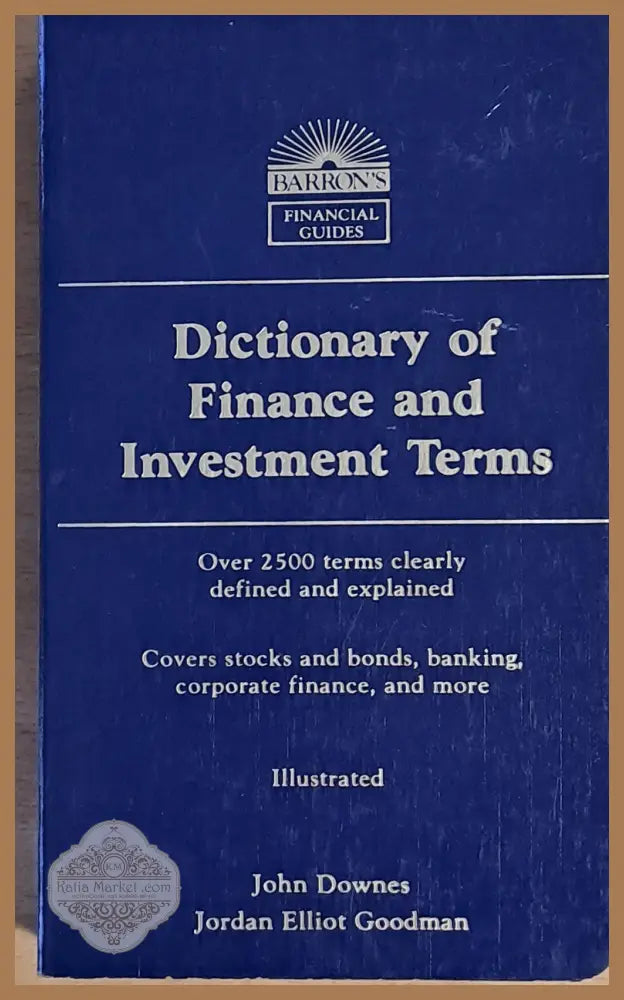 Dictionary of Finance and Investment Terms - John Downes Jordan Elliot Goodman - Книги