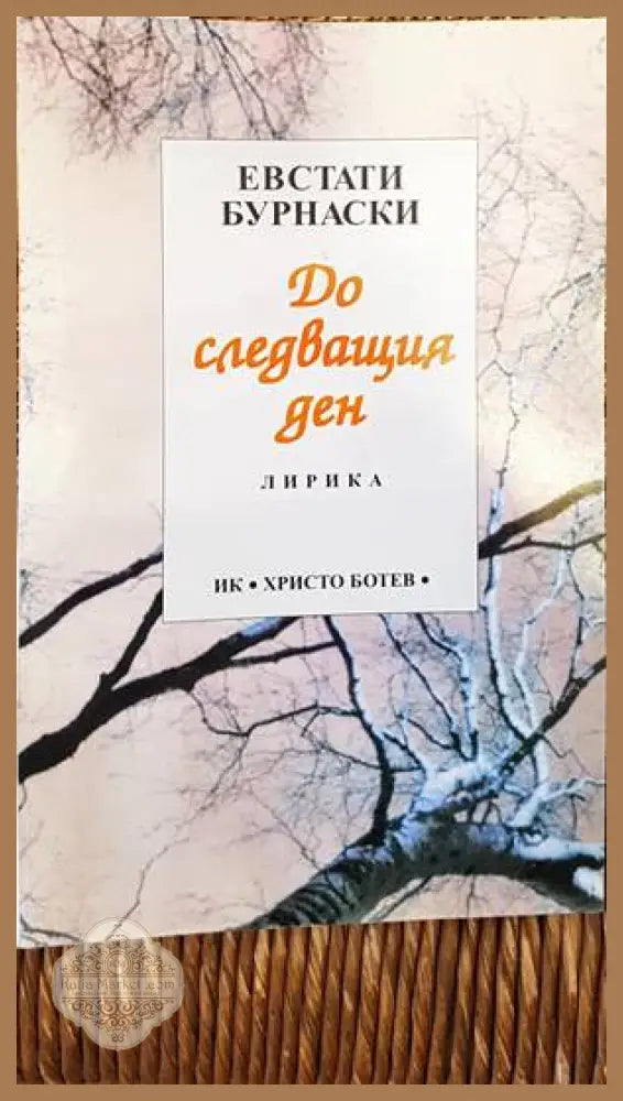 До следващия ден - Евстати Бурнаски - Книги