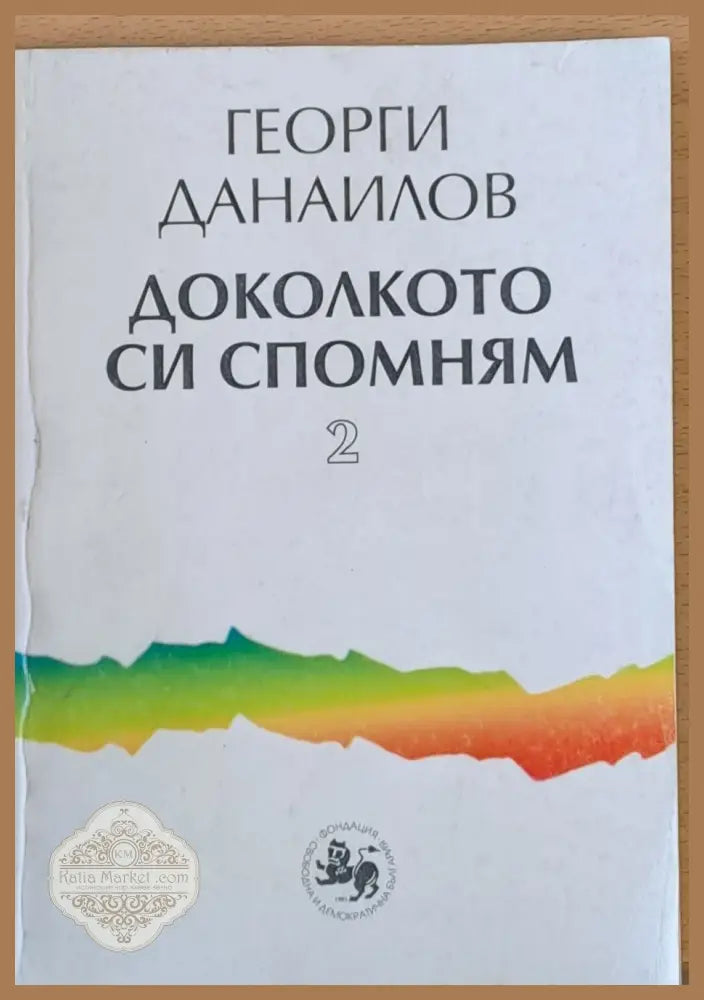Доколкото си спомням - Георги Данаилов - Отлично - Книги