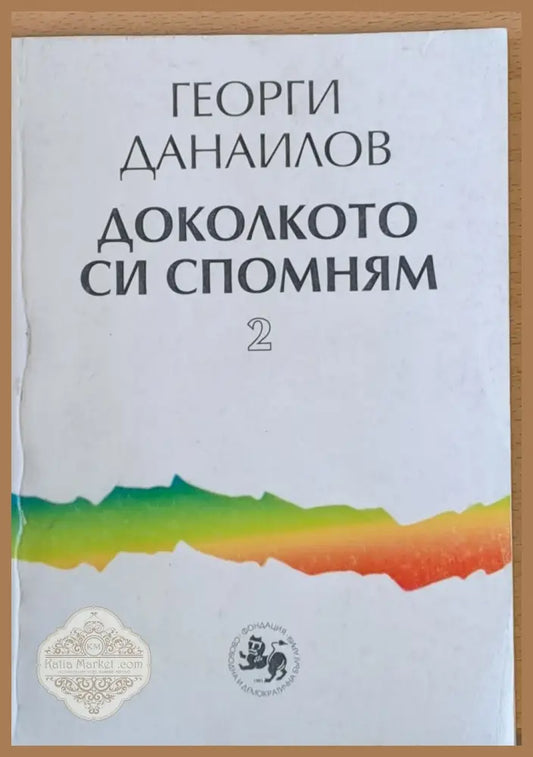 Доколкото си спомням - Георги Данаилов - Отлично - Книги