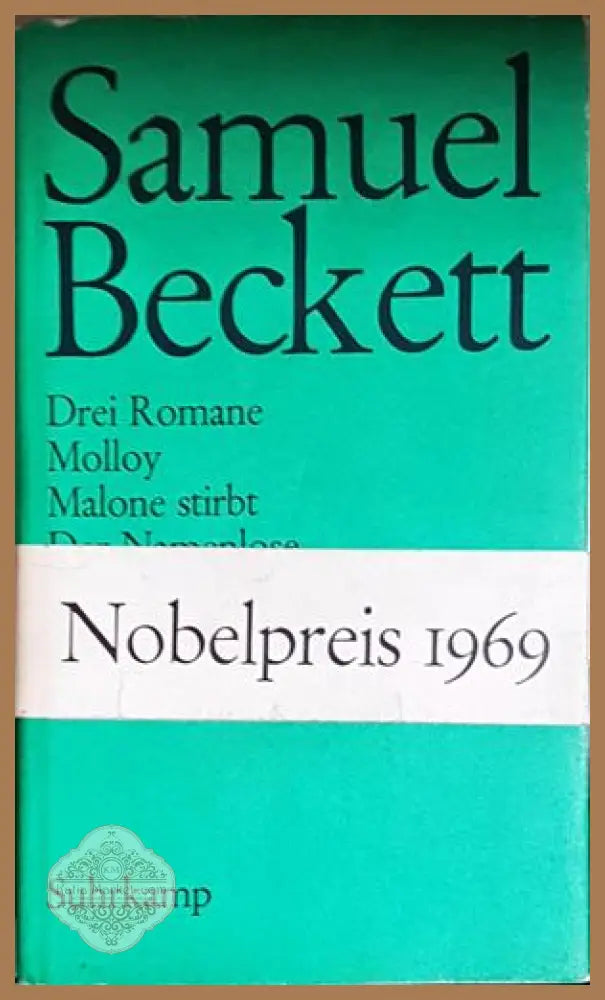 Drei Romane - Samuel Beckett - корица
