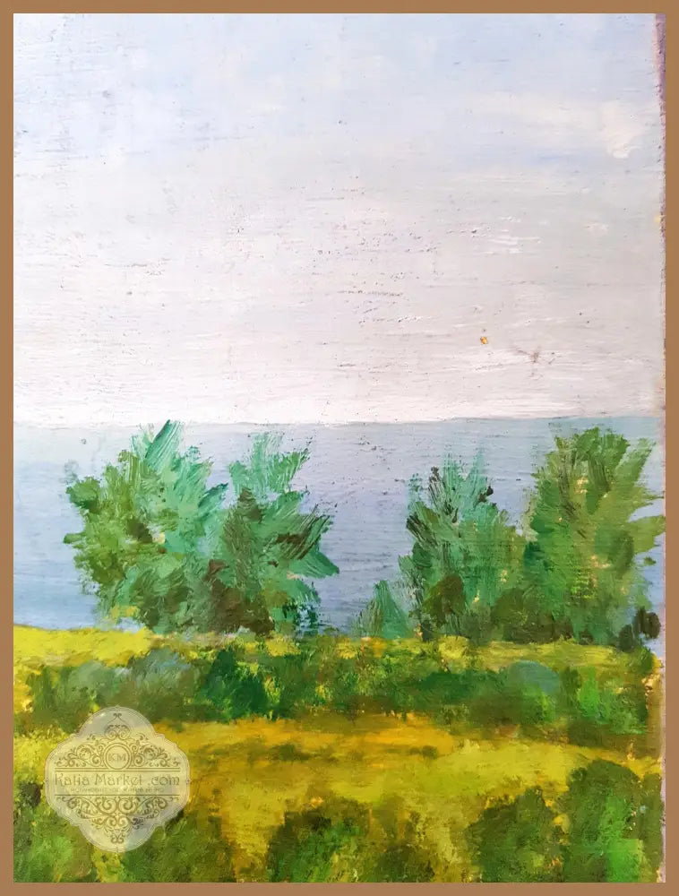’Дружба’- масло от Д. Делибашев (1144) - Картина