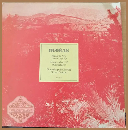 Dvorak: Sinfonie № 7 d-moll op. 70 Karneval op. 92 - antique