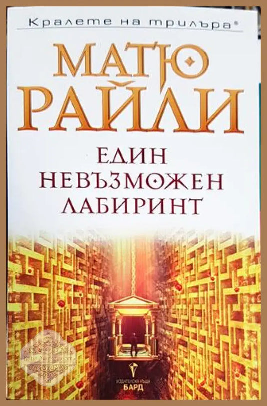 Един невъзможен лабиринт - Матю Райли - Книги