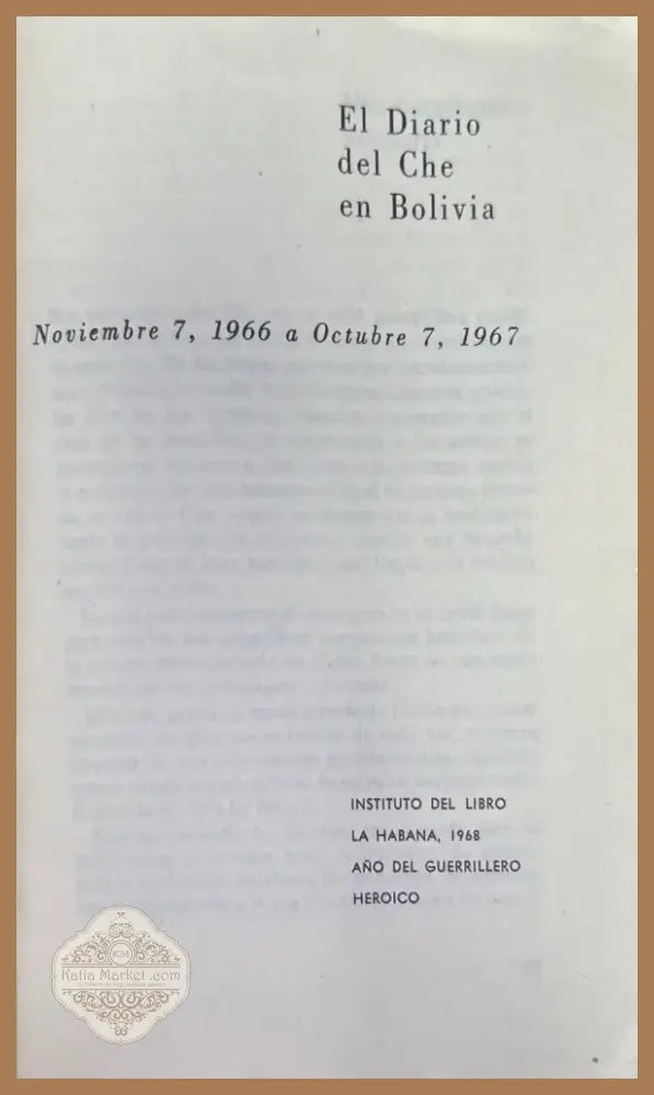 El diario del che en bolivia (877) - Книга
