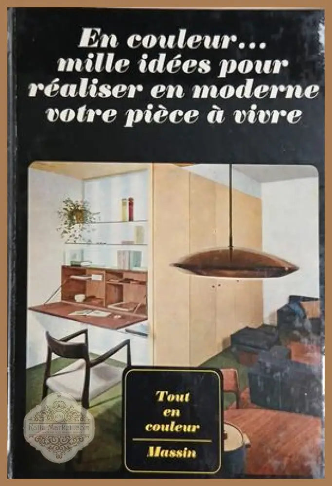 En couleur... mille idées pour réaliser en moderne votre pièce à vivre - Jean-Bernard Leroy