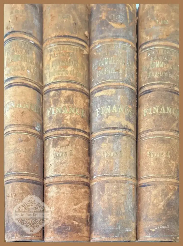 Encyclopedie pratique du commerce de l’industrie et de la finance. Tome 1-4 (757) - Книга
