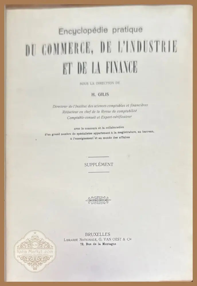 Encyclopedie pratique du commerce de l’industrie et de la finance. Tome 1-4 (757) - Книга