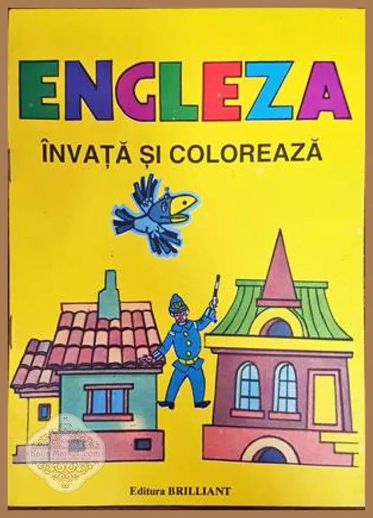 Engleza invata si coloreaza - Книги