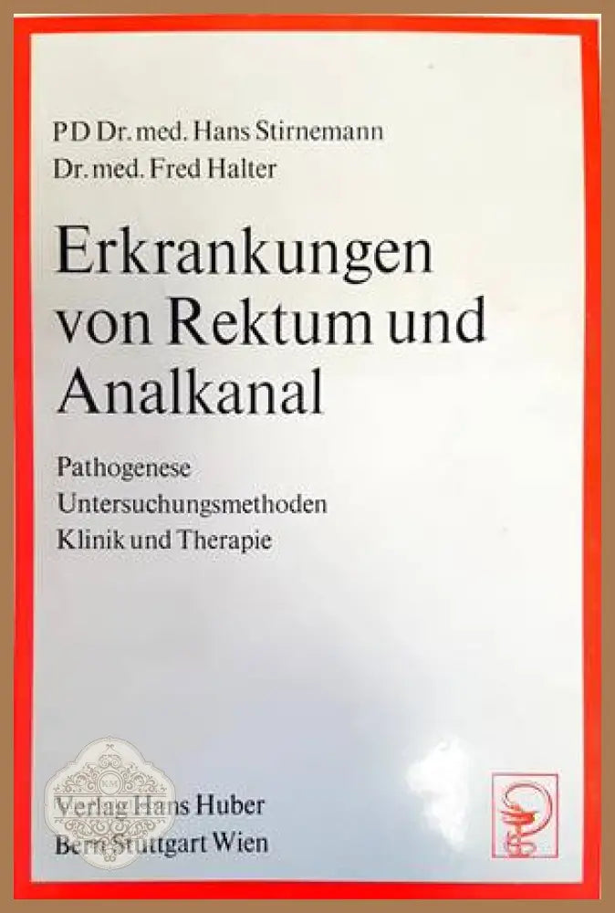 Erkrankungen von Rektum und Analkanal - корица