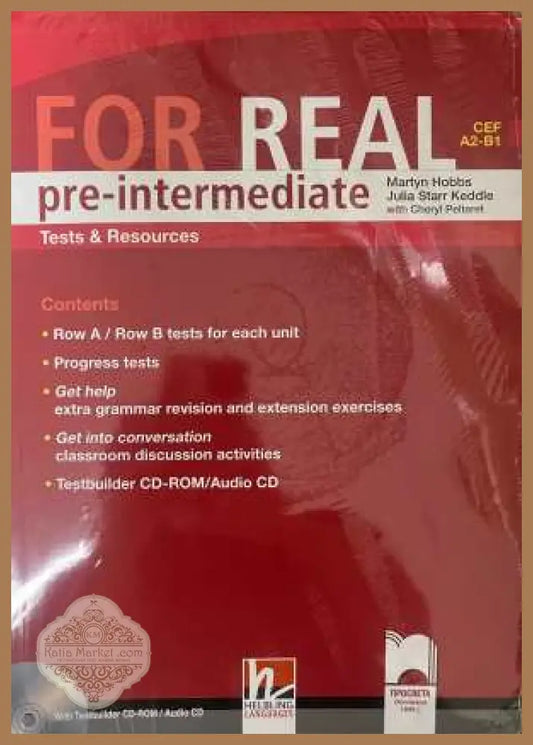 For Real Pre-Intermediate: Tests & Resources