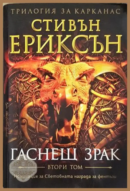 Гаснещ зрак. Том 2 (2908) - Книга