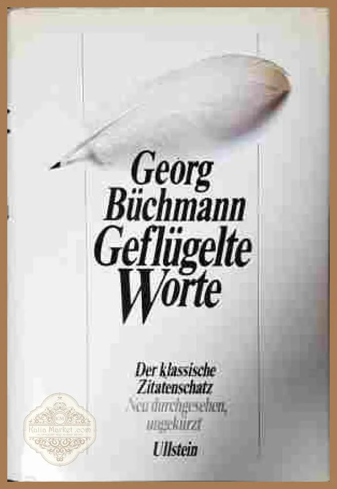 Geflügelte Worte - Georg Büchmann