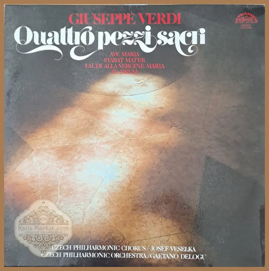 Giuseppe Verdi: Quattro pezzi sacri - Czech Philharmonic Orchestra - antique