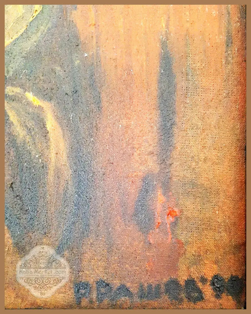 Гола фигура- масло от Р. Рашев- 1990 година - Р. Рашев - Картина
