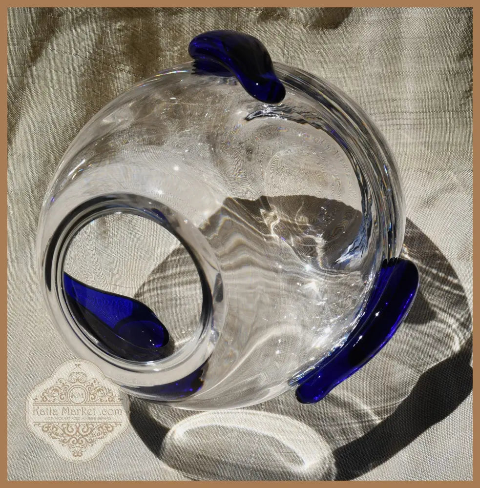 Голяма art-glass ваза - antique