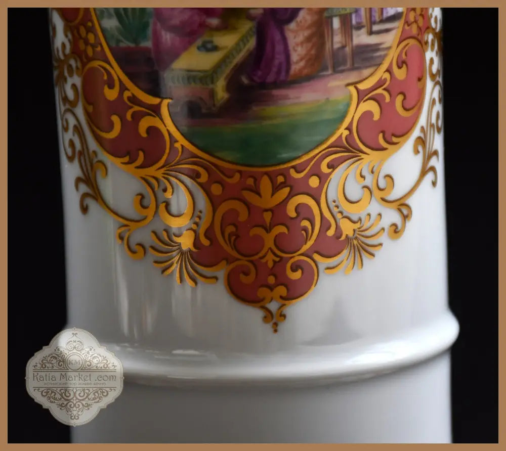 Голяма ваза ’AK Kaiser’ (Западна Германия). Модел ’Chinois’ - antique