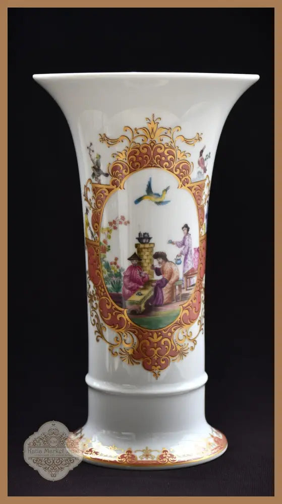 Голяма ваза ’AK Kaiser’ (Западна Германия). Модел ’Chinois’ - antique