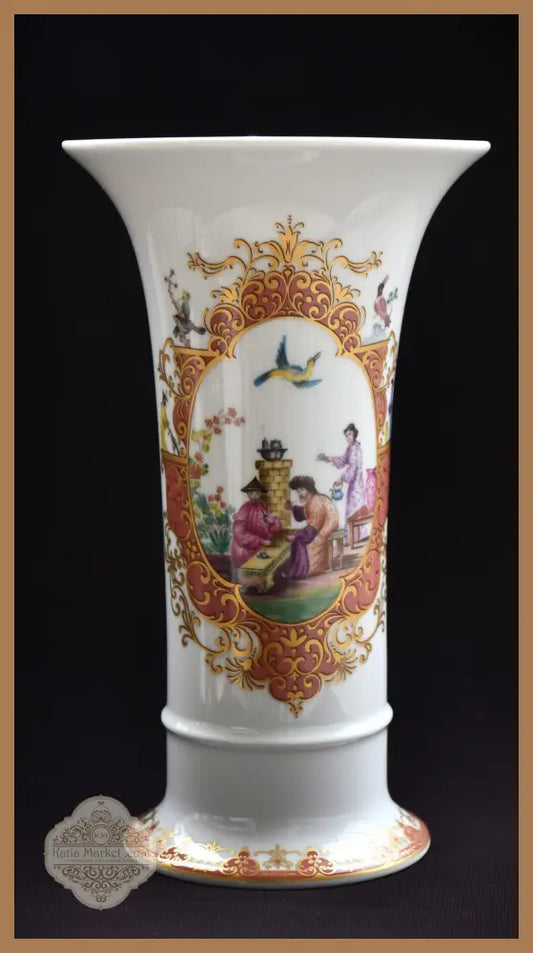 Голяма ваза ’AK Kaiser’ (Западна Германия). Модел ’Chinois’ - antique
