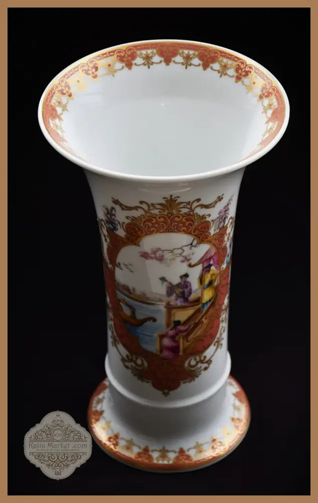 Голяма ваза ’AK Kaiser’ (Западна Германия). Модел ’Chinois’ - antique