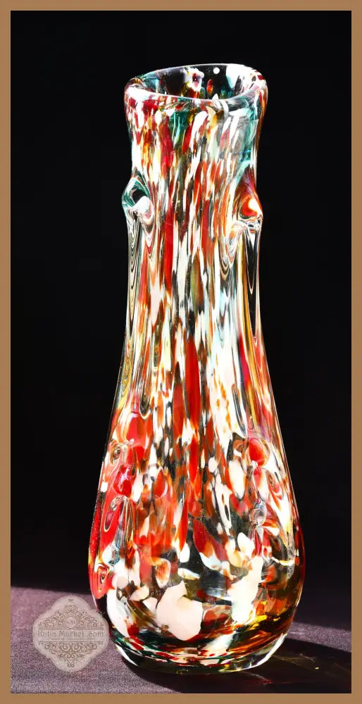 Голяма винтидж ваза art glass - antique