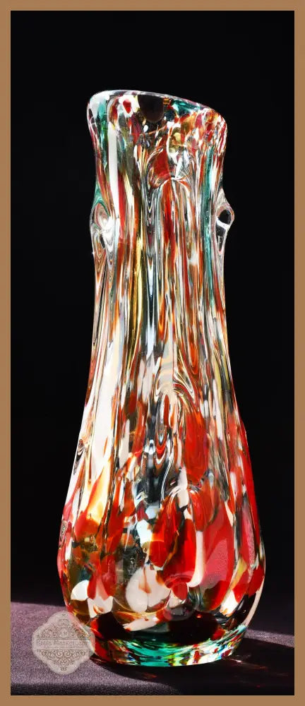 Голяма винтидж ваза art glass - antique