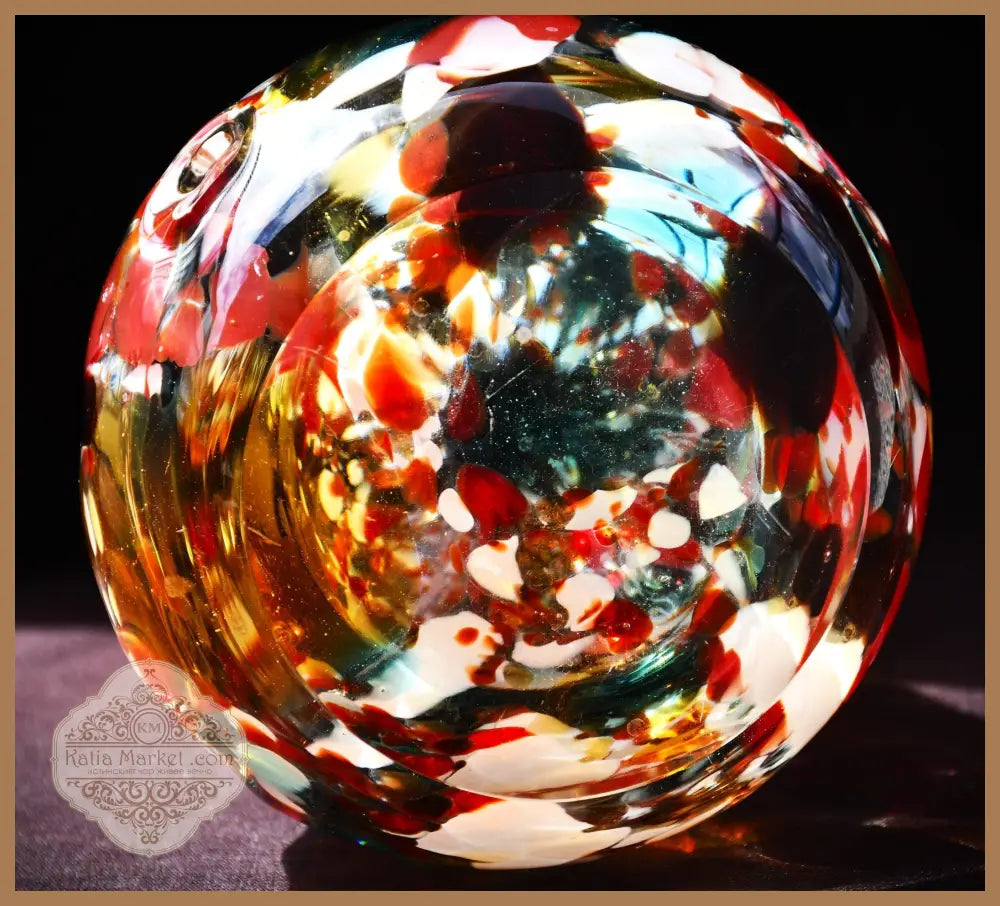 Голяма винтидж ваза art glass - antique