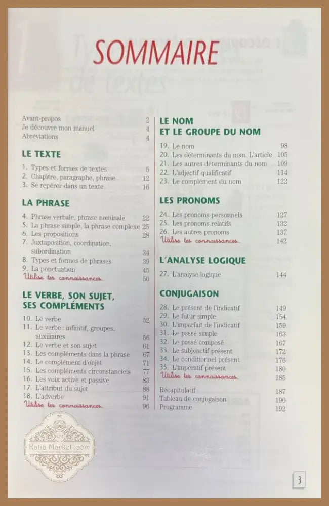 Grammaire du tehte au mot (1002) - Книга