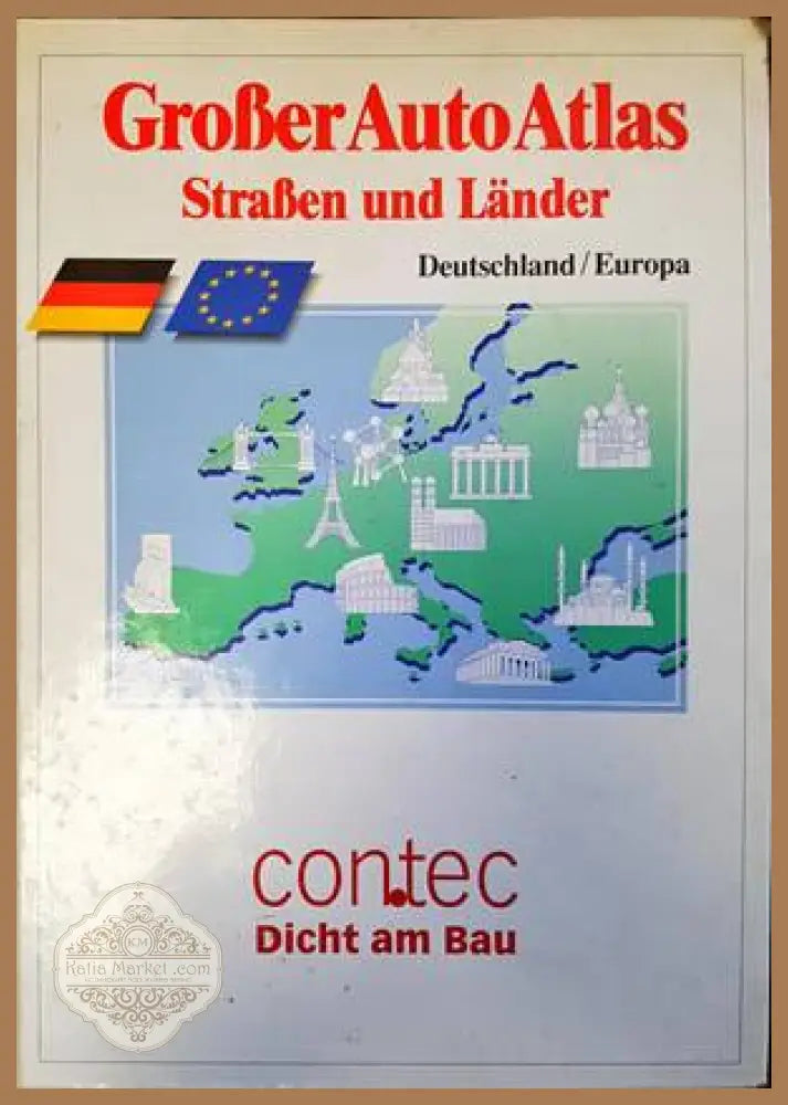 Großer AutoAtlas - Straßen und Länder