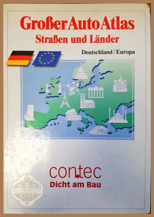 Großer AutoAtlas - Straßen und Länder
