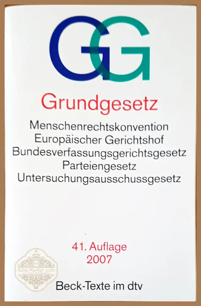 Grundgesetz - Anderas Markus Frank - Книги