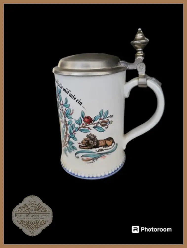 Халба с капак,вместимост 0,5L (458)
