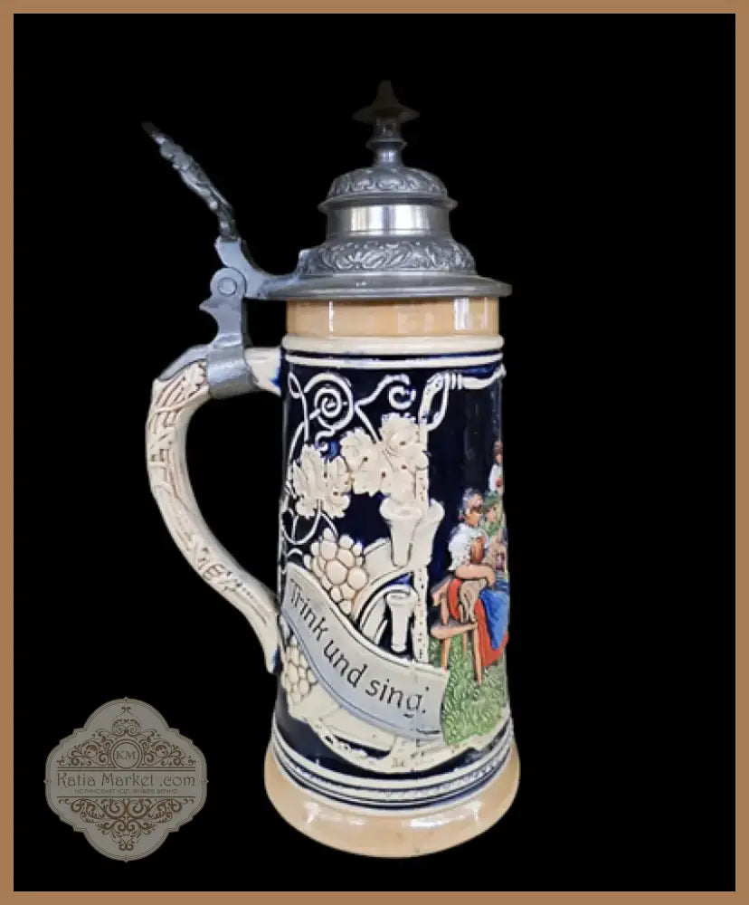 Халба с капак,вместимост 0,5L (495)