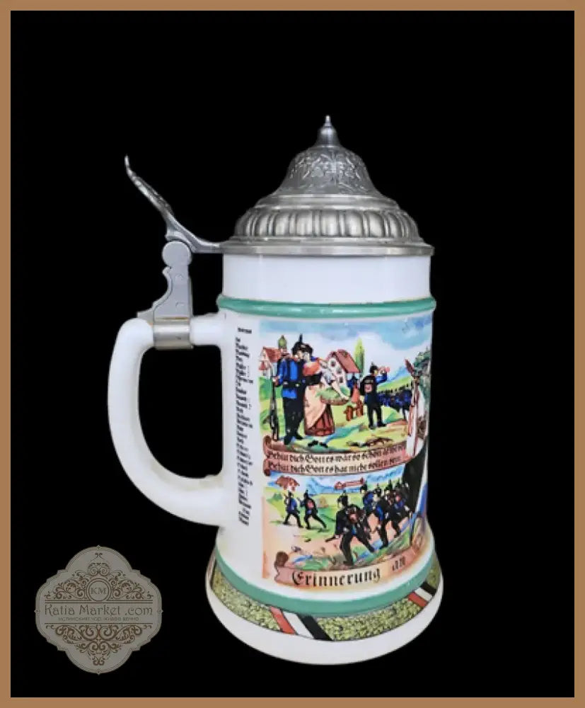 Халба с капак,вместимост 0,5L (496)