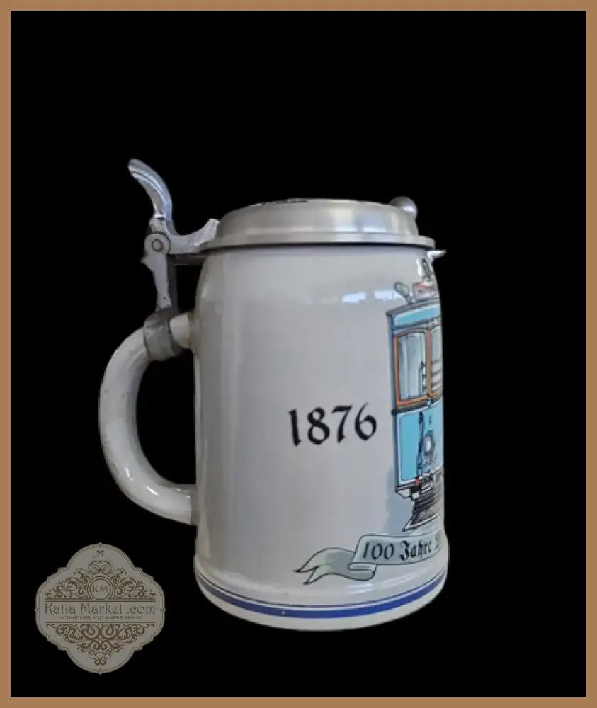 Халба с капак,вместимост 0,5L (468)