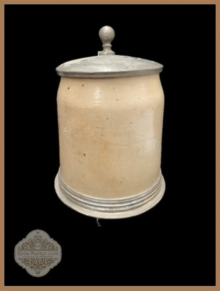 Халба с капак,вместимост 250mL - antique