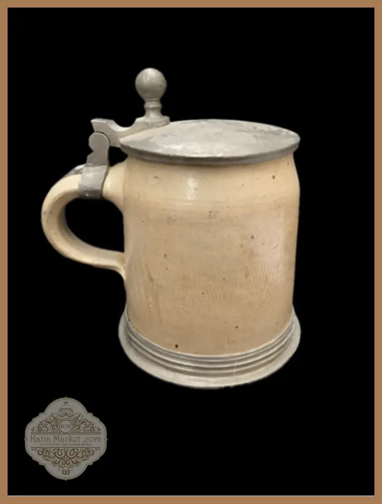 Халба с капак,вместимост 250mL - antique
