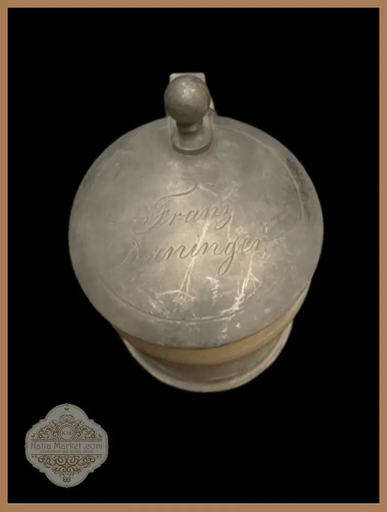 Халба с капак,вместимост 250mL - antique