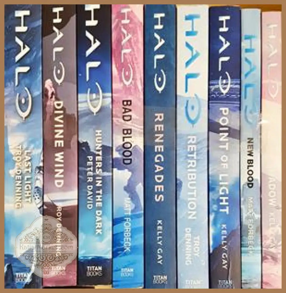 HALO. Book 1-8 – Kelly Gay, Matt Forbeck, Troy Denning, Peter David