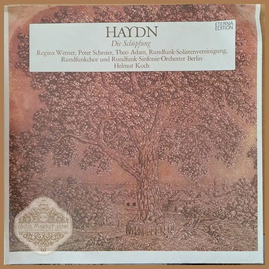 Haydn: Die Schopfung - Regina Werner Theo Adam Rundfunk-Sinfonie-Orchester Berlin. Двоен албум - antique