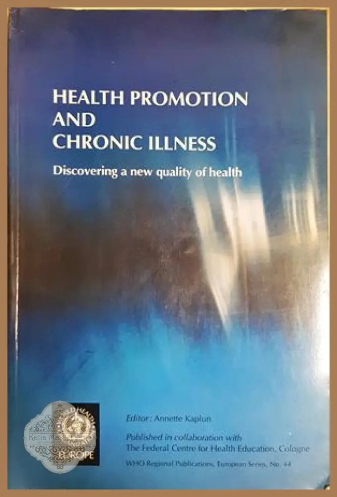 Health Promotion and Chronic Illness - WHO