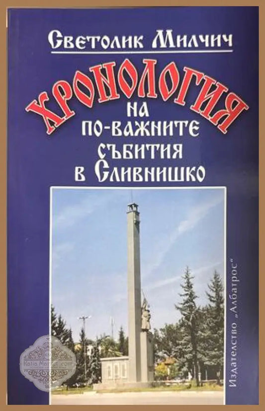 Хронология на по-важните събития в Сливнишко - Светолик Милчич