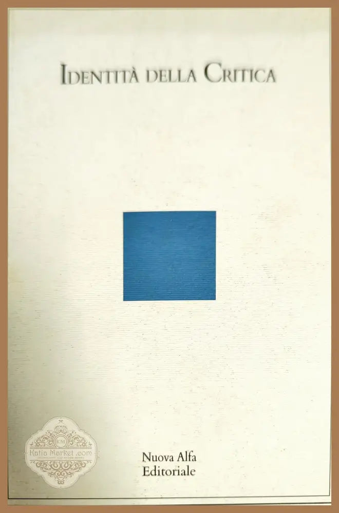 Identita Della Critica - Luciano Nanni - Книги
