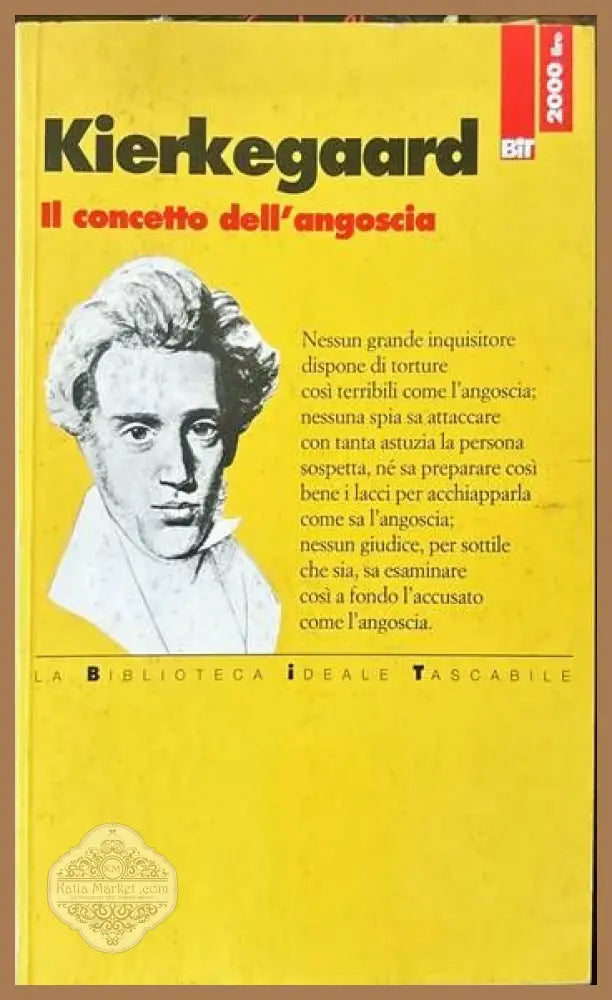 II concetto dell’ angoscia - Soren Kierkegaard - Книги