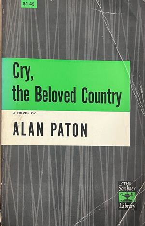 Cry, the Beloved Country – Alan Paton, корица