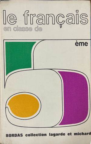 Le français en classe de 5ème – корица