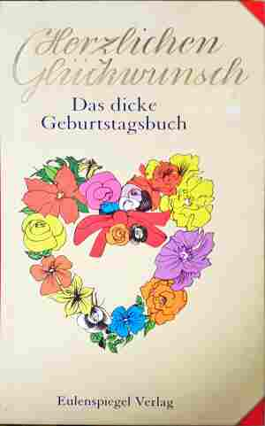 Das dicke Geburtstagsbuch - корица