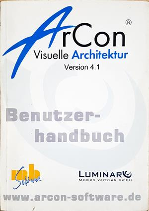 ArCon Visuelle Architektur 4.1 Benutzerhandbuch - корица
