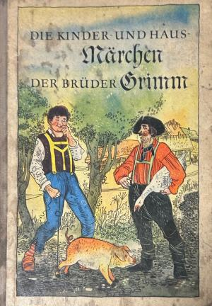 Корица на „Die Kinder- und Hausmärchen der Brüder Grimm“